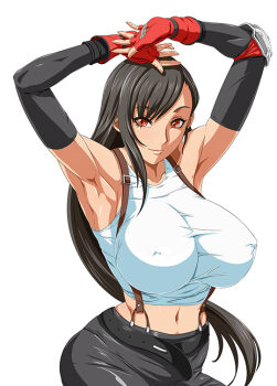 breasts final_fantasy final_fantasy_vii huge_breasts huracan long_hair tifa_lockhart