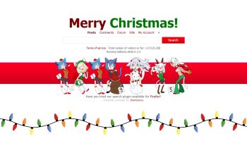 Rule 34 | 6+girls, animal ears, blue eyes, blue hair, blush, blush stickers, christmas, christmas lights, counter girls, gelbooru, green eyes, happy, kneehighs, looking at viewer, merry christmas, multiple girls, red eyes, smile, snowman, socks, tail, white hair