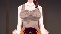 1boy 1girl animated anime_screenshot arched_back ass assertive_female back backboob bdsm black_hair blonde_hair bondage bouncing_breasts bound breasts cheating_(relationship) cleavage clothes_lift collarbone completely_nude covered_erect_nipples cowgirl_position dress dress_lift feet girl_on_top hair_ornament hair_scrunchie highres hitozuma_no_kuchibiru_wa_kan_chuuhai_no_aji_ga_shite huge_ass jewelry large_breasts licking licking_chest lifting_own_clothes lips miyazawa_tamami multicolored_hair navel nipples nude open_mouth red_hair ring saliva scrunchie sex silhouette sleeveless sleeveless_dress smile sound stomach straddling subtitled tagme thighs tongue tongue_out tsuyoshi_(hitozuma_no_kuchibiru_wa_kan_chuuhai_no_aji_ga_shite) undressing vaginal video wedding_ring wet wet_clothes