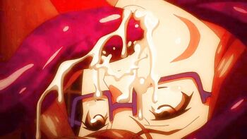 1girl animated animated_gif brown_hair crying crying_with_eyes_open cum cum_bubble cum_in_mouth cum_in_nose cum_on_body deepthroat facial fellatio gakuen_shinshoku_xx_of_the_dead gif_artifacts glasses mind_break oral rape reverse_fellatio rolling_eyes school_uniform screencap tears tentacle_monster tentacle_sex tentacles upside-down xx_of_the_dead yellow_eyes