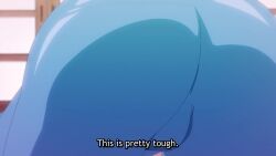 4girls animated anime_screenshot aoba_tsukuyo aoba_yuzuki ass baldwin_kagura barefoot blonde_hair blue_leggings blue_sports_bra blush bouncing_breasts breasts capri_pants cleavage closed_eyes collarbone exercising feet green_hairband hair_ornament hair_scrunchie hairband highres huge_ass large_breasts leggings medium_hair mia_christoph midriff multiple_girls navel open_mouth orange_hair orange_leggings orange_sports_bra pants pink_leggings pink_scrunchie pink_sports_bra purple_hair scrunchie siblings sisters sound sports_bra sportswear stomach subtitled sweat tagme temple_(series) thighs top-down_bottom-up twintails video video_camera