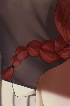 1boy 1girl absurdres animated anus ass audible_speech bouncing_ass braid braided_ponytail chainsaw_man completely_nude english_audio hetero highres long_hair makima_(chainsaw_man) mknymym_(voice_actor) nude penis red_hair sex sound sun_fanart tagme uncensored video yellow_eyes