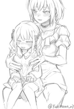 Rule 34 | 2girls, age difference, bang dream!, bang dream! it's mygo!!!!!, highres, multiple girls, short hair, tagme, togawa sakiko, translation request, yukikuma (yukikuma 018), yuri, yuutenji nyamu