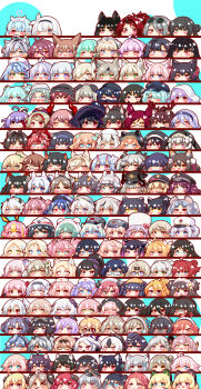 &gt;_&lt; +_+ 6+girls :d :o absolutely_everyone absurdres ahoge airi_(blue_archive) akane_(blue_archive) akari_(blue_archive) akira_(blue_archive) akira_(miria)_(blue_archive) ako_(blue_archive) animal_ear_fluff animal_ear_headphones animal_ears animal_hood annotation_request aris_(blue_archive) arona_(blue_archive) aru_(blue_archive) asuna_(blue_archive) atsuko_(blue_archive) ayane_(blue_archive) ayumu_(blue_archive) azusa_(blue_archive) bandaid bandaid_hair_ornament bell black-framed_eyewear black_flower black_hair black_hat blonde_hair blue_archive blue_bow blue_eyes blue_hair blue_scarf blush blush_stickers bow braid brown_eyes brown_hair cat_ears character_request check_character cherino_(blue_archive) chibi chihiro_(blue_archive) chinatsu_(blue_archive) chise_(blue_archive) closed_eyes closed_mouth commentary_request crossed_bandaids curled_horns dark-skinned_female dark_skin dog_ears dog_girl double_bun drooling earrings eimi_(blue_archive) empty_eyes erika_(blue_archive) everyone extra_ears eyewear_on_head fake_animal_ears fake_facial_hair fake_mustache fang feathered_wings flower flying_sweatdrops food-themed_hair_ornament forehead fox_ears fox_mask fubuki_(blue_archive) fur-trimmed_hood fur_hat fur_trim fuuka_(blue_archive) game_development_department_(blue_archive) garrison_cap glasses goggles goggles_on_head green_eyes green_hair grey_eyes grey_hair grey_hat hair_bun hair_flower hair_ornament hair_over_one_eye hair_ribbon hairclip halo hanae_(blue_archive) hanako_(blue_archive) hand_up hands_up hard_hat hare_(blue_archive) haruka_(blue_archive) haruna_(blue_archive) hasumi_(blue_archive) hat hatsune_miku hatsune_miku_(blue_archive) headgear headphones headphones_around_neck heart heart_hair_ornament helmet hibiki_(blue_archive) hifumi_(blue_archive) high_ponytail highres himari_(blue_archive) hina_(blue_archive) hinata_(blue_archive) hiyori_(blue_archive) hood hood_up horns hoshino_(blue_archive) ibuki_(blue_archive) ice_cream_hair_ornament ichika_(blue_archive) iori_(blue_archive) iroha_(blue_archive) izumi_(blue_archive) izuna_(blue_archive) jewelry jingle_bell junko_(blue_archive) juri_(blue_archive) justice_task_force_(blue_archive) kaede_(blue_archive) kaho_(blue_archive) kanna_(blue_archive) karin_(blue_archive) kasumi_(blue_archive) kaya_(blue_archive) kayoko_(blue_archive) kazusa_(blue_archive) kikyou_(blue_archive) kirara_(blue_archive) kirino_(blue_archive) kisaki_(blue_archive) koharu_(blue_archive) kokona_(blue_archive) kotama_(blue_archive) kotori_(blue_archive) koyuki_(blue_archive) koyuki_(bunny)_(blue_archive) kurukurumagical kurumi_(blue_archive) long_hair mai_(blue_archive) maid_headdress maki_(blue_archive) makoto_(blue_archive) mari_(blue_archive) marina_(blue_archive) mashiro_(blue_archive) mask medium_hair megu_(blue_archive) meru_(blue_archive) meru_(hot_spring)_(blue_archive) michiru_(blue_archive) midori_(blue_archive) mika_(blue_archive) mimori_(blue_archive) mina_(blue_archive) mine_(blue_archive) minori_(blue_archive) misaki_(blue_archive) mismatched_pupils miyako_(blue_archive) miyu_(blue_archive) moe_(blue_archive) mole mole_under_eye momiji_(blue_archive) momoi_(blue_archive) momoka_(blue_archive) mouse_ears multicolored_hair multiple_girls multiple_horns mutsuki_(blue_archive) nagisa_(blue_archive) nagusa_(blue_archive) nao_(blue_archive) natsu_(blue_archive) neru_(blue_archive) newsboy_cap niko_(blue_archive) ninja ninjutsu_research_club_(blue_archive) niya_(blue_archive) noa_(blue_archive) nodoka_(blue_archive) nonomi_(blue_archive) nose_blush nurse_cap one_side_up oni open_mouth otogi_(blue_archive) parted_lips peaked_cap pei_(blue_archive) pill_hair_ornament pina_(blue_archive) pink_eyes pink_hair pointy_ears ponytail prefect_team_(blue_archive) problem_solver_68_(blue_archive) purple_eyes purple_hair rabbit_platoon_(blue_archive) rabu_(blue_archive) red-framed_eyewear red_eyes red_hair red_ribbon reijo_(blue_archive) reisa_(blue_archive) remedial_knights_(blue_archive) renge_(blue_archive) ribbon rin_(blue_archive) ringed_eyes rio_(blue_archive) rone_(blue_archive) rumi_(blue_archive) saki_(blue_archive) sakurako_(blue_archive) saliva saori_(blue_archive) satsuki_(blue_archive) saya_(blue_archive) scarf school_uniform seia_(blue_archive) semi-rimless_eyewear sena_(blue_archive) serika_(blue_archive) serina_(blue_archive) sharp_teeth shigure_(blue_archive) shimiko_(blue_archive) shinon_(blue_archive) shiroko_(blue_archive) shiroko_terror_(blue_archive) shizuko_(blue_archive) short_eyebrows short_hair shun_(blue_archive) shun_(small)_(blue_archive) single_horn sisterhood_(blue_archive) smile sora_(blue_archive) streaked_hair stud_earrings sumire_(blue_archive) sunglasses suzumi_(blue_archive) tea_party_(blue_archive) teeth thick_eyebrows toki_(blue_archive) tomoe_(blue_archive) tongue tongue_out tsubaki_(blue_archive) tsukuyo_(blue_archive) tsurugi_(blue_archive) twintails two-tone_hair ui_(blue_archive) umika_(blue_archive) under-rim_eyewear utaha_(blue_archive) v-shaped_eyebrows vigilante_crew_(blue_archive) vocaloid wakamo_(blue_archive) white_background white_hair white_hat white_ribbon white_wings wings witch_hat wolf_ears x_hair_ornament xd yoshimi_(blue_archive) yukari_(blue_archive) yukino_(blue_archive) yume_(blue_archive) yuuka_(blue_archive) yuzu_(blue_archive)