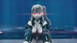 3d aircraft_carrier_princess aircraft_carrier_summer_princess animated audible_music bouncing_breasts breasts dancing kantai_collection large_breasts lowres mikumikudance_(medium) sound tagme underwater video