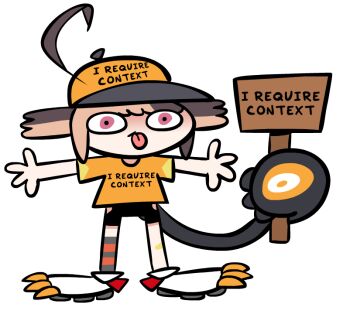 1girl ahoge baseball_cap bike_shorts clothes_writing comicdud english_text full_body gigi_murin hat holding holding_sign holding_with_tail hololive hololive_english i_require_context_(meme) meme prehensile_tail shirt sign simple_background solo t-shirt tail tongue tongue_out virtual_youtuber white_background