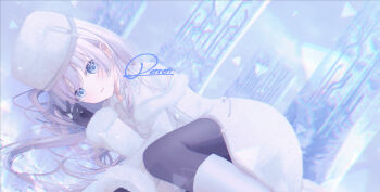 artist_name black_gloves black_pantyhose blue_eyes blue_sky blurry bokeh coat depth_of_field dye_(vocaloid) earrings megurine_luka_(eternal_white) expressionless fur-trimmed_jacket fur_trim gloves hat ice_shard jacket jewelry knees long_coat long_hair looking_at_viewer lying megurine_luka pantyhose parted_lips pink_hair pixiv project_diva_(series) project_diva_arcade_future_tone project_diva_f renren ring shards sky solo vocaloid white_hat winter winter_clothes