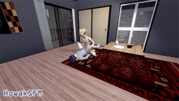 3d blonde_hair blue_eyes blue_hair bob_cut boruto:_naruto_next_generations facial_mark howak hyuuga_hinata incest lowres mother_and_son naruto_(classic) naruto_(series) uzumaki_boruto whisker_markings whiskers white_eye