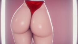 1girl 3d animated ass ass_focus ass_shake bouquetman close-up dancing fatal_fury from_behind head_out_of_frame huge_ass lower_body ninja shiny_skin shiranui_mai snk tagme the_king_of_fighters thong video