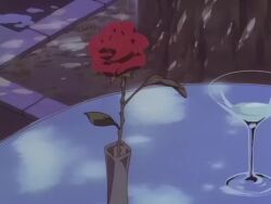 1990s_(style) 2girls absurdly_long_hair animated bare_legs bob_cut brown_eyes brown_hair curvy female_focus fighting flower gloves jahana_reimi kimura_takahiro long_hair looking_at_another masuda_chiho multiple_girls ninja outdoors retro_artstyle rose running ryona short_hair simple_background tagme throwing variable_geo very_long_hair video violence waitress wide_hips
