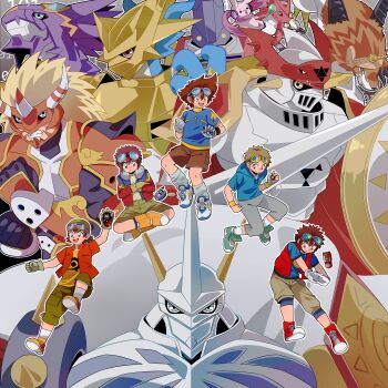 Rule 34 | absurdres, agnimon, arresterdramon, ballistamon, cutemon, digimon, digimon adventure, digimon adventure 02, digimon frontier, digimon tamers, digimon xros wars, dorulumon, dukemon, highres, kanbara takuya, kudou taiki, magnamon, matsuda takato, motomiya daisuke, omegamon, shoutmon, tagme, yagami taichi