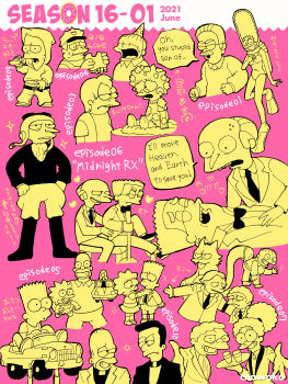 20th_century_fox bald barney_gumble bart_simpson beard beet black_necktie blush bow bowtie car carrying cat charles_montgomery_burns chawako_(spchawanmushi) child clancy_wiggum colored_skin doll dress eating embarrassed facial_hair food glasses grin hat helmet highres homer_simpson the_simpsons jacket leotard long_hair marge_simpson mature_female moe_szyslak motor_vehicle mustache necktie ned_flanders nelson_muntz one-piece_swimsuit pajamas pilot pilot_helmet police police_hat police_uniform profanity ralph_wiggum rev._lovejoy sandwich scratchy shoes short_hair shorts smile socks spiked_hair sweater swimsuit the_simpsons waylon_smithers yellow_skin