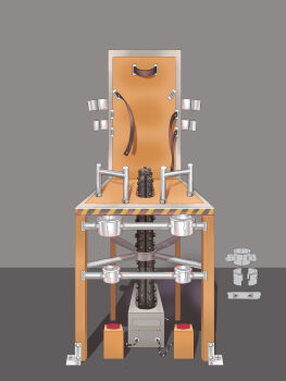 absurdres bdsm bondage bound chair highres no_humans tagme textless_version torture_device vv_sxx