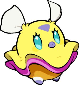 closed_mouth commentary_request dot_mouth eyelashes flittle full_body kawaanago lowres nintendo no_humans pokemon pokemon_(creature) pokemon_focus solo transparent_background