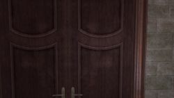 1boy 1girl 20s 3d animated arm_support audible_speech basket bella_sin bouncing_breasts breasts brown_eyes brown_hair building candy cel_shading collar collarbone disappointed door doorway eye_contact eyeshadow fire_emblem fire_emblem:_three_houses flirting food giggling giving halloween halloween_bucket hand_to_mouth highres holding holding_basket intelligent_systems jiggle large_breasts light_smile looking_at_another looking_at_viewer makeup manuela_casagranda matching_hair/eyes mole mole_on_breast mole_under_eye navel nintendo nipples nodusfm nude opening_door orange_eyeshadow orange_lips pov rejection short_hair solo_focus sound source_filmmaker_(medium) standing tagme talking talking teasing trick_or_treat video video