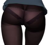 1girl 3d 60+fps animated ass ass_focus black_panties blendy cameltoe close-up hip_focus lace lace_panties looping_animation melty_blood panties panties_under_pantyhose pantyhose simple_background solo thigh_gap thighs tohno_akiha tsukihime type-moon underwear video walking white_background