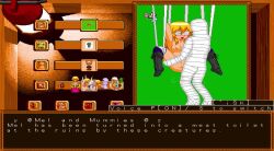 1boy 1girl animated bdsm blindfold blonde_hair blush bondage boots bound breasts cum cum_in_pussy cumdrip bad_tag game_cg hetero highres kemomimi_treasure_hunters! mel_(kemomimi_treasure_hunters!) mummy penis pumping restrained sex sound tagme thighhighs thighhighs_under_boots vaginal video video_game