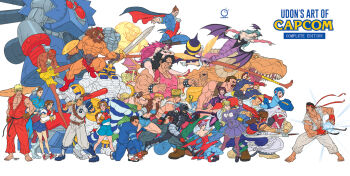 Rule 34 | 1990s (style), 6+boys, 6+girls, akuma (street fighter), alex (street fighter), alien, anakaris, animal print, armored warriors, artist collaboration, baseball bat, bat print, blue sailor collar, buckler, capcom, capcom fighting jam, captain commando, captain commando (character), character request, chun-li, cody travers, company connection, cover, cover page, crossover, cyberbots, demitri maximoff, demon girl, dhalsim, dinosaur, drill hair, elemental (creature), energy, energy being, espen grundetjern, espeng, final fight, fire, fire elemental, flat color, hadouken, halterneck, han juri, hauzer, height difference, hugo andore, ichimonji batsu, ingrid (capcom), joe ng, juli (street fighter), juni (street fighter), justice gakuen, kasugano sakura, kazama akira, ken masters, kikaioh, leo (warzard), lilith (darkstalkers), lucia morgan, ludwig olimba, md5 mismatch, mecha, mechanization, mega man (character), mega man (classic), mega man (series), mike haggar, moero! justice gakuen, morrigan aensland, multiple boys, multiple crossover, multiple girls, muscular, nool, official art, pantyhose, patterned legwear, plasma, poison (final fight), print legwear, pyron, q-bee, resized, resolution mismatch, retro artstyle, robot, ryu (street fighter), sagat, sailor collar, sasquatch (darkstalkers), sawamura shoma, shield, shiritsu justice gakuen, source smaller, street fighter, street fighter i, street fighter ii (series), street fighter iv (series), street fighter zero (series), strider (video game), strider hiryuu, sword, twin drills, udon entertainment, upscaled, darkstalkers, wakaba hinata, warzard, weapon