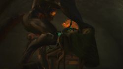 1boy 1girl 3d anal animated bestiality flat_chest from_behind furry happy_sex hetero highres huge_penis imp large_insertion midna monster monster_girl nintendo orange_hair penis pillowwaifu ponytail puffy_areolae second_life sex shortstack size_difference sound stomach_bulge tagme the_legend_of_zelda the_legend_of_zelda:_twilight_princess video werewolf