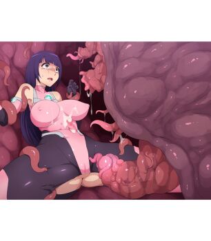 2girls all_the_way_through anal animated animated_gif blonde_hair blue_eyes blush bodysuit breast_cutout breasts censored cervical_penetration cervix clothing_cutout crotch_cutout cum cum_in_ass cum_in_mouth cum_in_pussy cum_inflation deep_penetration double_penetration drooling ejaculation female_focus giving_birth glasses hime_cut huge_belly huge_breasts impregnation inflation internal_cumshot kiss lactation large_breasts long_hair mind_break monster mosaic_censoring multiple_girls nipple_cutout nipples numeko open_mouth oral pregnant pussy rape restrained saliva saliva_trail short_hair slideshow_animation spread_legs stomach_bulge tears tentacle_link tentacle_pit tentacles throat_bulge torn_clothes triple_penetration uterus vaginal x-ray yuri