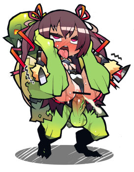 Rule 34 | 00s, 1boy, 1girl, ahegao, anal, ass, boots, breasts, chibi, cum, cum in ass, fangs, full nelson, held up, hetero, highleg, highleg leotard, huge ass, kometsubu, leotard, lilith-soft, long hair, mizuki yukikaze, moaning, monster, open mouth, penis, ribbon, sex, simple background, skirt, small breasts, solo focus, spread legs, sweat, taimanin (series), taimanin asagi, taimanin asagi kessen arena, taimanin yukikaze, thighhighs, thong leotard, tongue, twintails, very long hair, white background