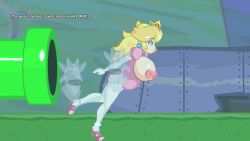 1girl animated ass blonde_hair blooper blue_eyes breasts flash flash_game huge_breasts ivan-aedler mario_(series) nintendo nipples penis pregnant princess princess_peach pussy super_mario_bros._1 text_focus uncensored video