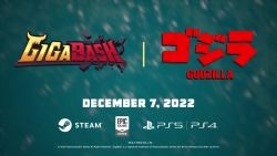 aircraft airplane alien animated copyright_name cross_promotion crossover cyborg epic_games fighter_jet fighting_game game_trailer gigabash gigan godzilla_(series) godzilla_vs._gigan highres kaiju military military_vehicle no_humans passion_republic_games shadow sony sound space_monster steam_(platform) teaser teaser_trailer toho trailer_(media) video video_game