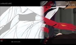 1boy 1girl angry animated animation_production anime_screenshot blue_eyes bodysuit bodysuit_under_clothes brown_hair evangelion:_3.0_you_can_(not)_redo eyepatch femdom food force-feeding hat hat_ornament holding holding_food humiliation ikari_shinji jacket khara_(animation_studio) long_hair looking_at_another mecha_pilot_suit neon_genesis_evangelion plugsuit_(evangelion) rebuild_of_evangelion red_bodysuit red_jacket shiny_clothes short_hair sitting souryuu_asuka_langley tagme thighs tsundere video wide_hips