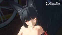 1boy 1girl 3d aidenhet animal_ear_fluff animal_ears animated artist_name bicycle black_hair blender_(medium) bouncing_breasts breasts completely_nude cum cum_in_pussy ejaculation fingerless_gloves fox_ears fox_girl geministarsign gloves grabbing_another&#039;s_breast grey_nails groping hetero hoshimi_miyabi indoors large_breasts locker long_hair looking_at_viewer moaning navel nipples nude opennsfwsp orange_eyes patreon_logo penis pov pov_hands pussy sex sound standing standing_missionary standing_sex tagme torso_grab twitter_logo uncensored vaginal video wise_(zenless_zone_zero) zenless_zone_zero