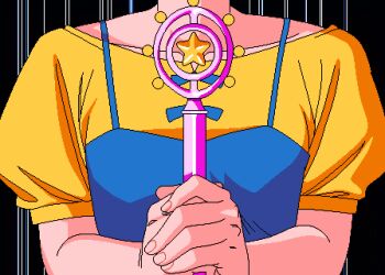 1990s_(style) 1girl age_progression animated animated_gif ass blue_eyes bouncing_breasts breast_expansion breasts brown_eyes brown_hair bursting_breasts cyomi female_focus large_breasts lowres magical_girl motion_lines navel panties pantyshot pink_hair retro_artstyle shiny_skin short_hair skirt solo speed_lines transformation underwear upskirt viper_(series) viper_btr wand wardrobe_malfunction white_panties wind