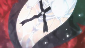 10s 1girl 2017 animated animated_gif bouncing_breasts bra breasts bursting_breasts cleavage female_focus jabami_yumeko jacket kakegurui large_breasts long_hair looking_at_viewer open_clothes open_shirt red_jacket school_uniform shirt solo tagme underwear walking wet wet_clothes wet_shirt white_shirt