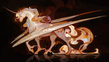 absurdres highres horse kabermotiv my_little_pony princess_celestia sun_symbol sun_tattoo tan tattoo wavy_hair winged_unicorn