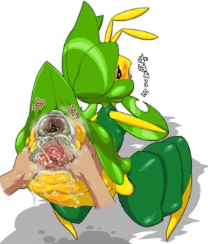 anus bug cum furry gen_5_pokemon highres leavanny nezunezu nintendo pokemon pokemon_(creature) pussy pussy_juice spread_pussy tears translated uncensored