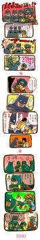 6+boys absurdres batman batman_(series) bruce_wayne bucky_barnes captain_america catman comic crossover dc_comics dick_grayson domino_mask eye_mask family father_and_son finger_to_mouth gloves highres hug long_image male_focus marvel mask midnighter multiple_boys robin_(dc) space_ghost space_ghost_(character) tall_image tears translation_request wildcat
