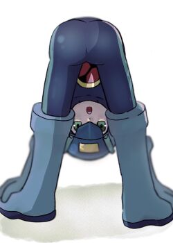 1boy ass bal09853549800 blush bodysuit highres mega_man_(series) mega_man_battle_network megaman.exe