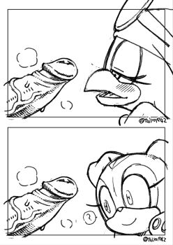 2boys 2girls ? aku_tojyo cream_the_rabbit erection highres looking_at_penis multiple_boys multiple_girls penis penis_awe shocked_pupils sonic_(series) uncensored wave_the_swallow