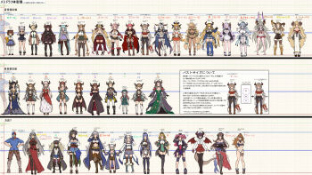 >_< 1boy 6+girls absurdly_long_hair absurdres alicia_(granblue_fantasy) aliza_(granblue_fantasy) almeida_(granblue_fantasy) anila_(granblue_fantasy) annotation_request aqua_hair arm_behind_back arm_up armor armored_boots augusta's_mother_(granblue_fantasy) augusta_(granblue_fantasy) bandages beatrix_(granblue_fantasy) beret bikini black_gloves black_hair black_legwear blonde_hair blue_hair blue_neckwear blunt_bangs boots bow braid breast_hold breasts brown_hair bust_chart camieux carmelina_(granblue_fantasy) character_request chart cleavage cleavage_cutout closed_eyes clothing_cutout commentary_request crescent cucouroux_(granblue_fantasy) cup daetta_(granblue_fantasy) danua dark_skin dragon_horns dragon_tail draph dress drunk earrings epaulettes extra fingerless_gloves forte_(shingeki_no_bahamut) full_body gauntlets glasses gloves gran_(granblue_fantasy) granblue_fantasy grea_(shingeki_no_bahamut) grey_hair grid hair_bow hair_over_one_eye hair_ribbon hairband hallessena hand_on_own_hip hands_on_own_hips harona hat height_chart height_difference highres holding_hands horn_ornament horns huge_filesize izmir jacket jewelry karva_(granblue_fantasy) knee_boots laguna_(granblue_fantasy) lamretta large_breasts long_hair long_sleeves low_twintails luchador_(granblue_fantasy) magisa_(granblue_fantasy) magnifying_glass maria_theresa_(granblue_fantasy) mary_janes md5_mismatch mena_(shingeki_no_bahamut) mikasayaki mina_(shingeki_no_bahamut) mona_(shingeki_no_bahamut) monika_weisswind mug multiple_girls narmaya_(granblue_fantasy) navel necktie no_mouth one_eye_closed outstretched_arm pantyhose pink_hair plaid_clothes plaid_skirt pleated_skirt pointy_ears ponytail razia red_bikini red_dress red_hair revision ribbon sandals sarong sarya_(granblue_fantasy) school_uniform see-through_clothes serafuku shingeki_no_bahamut shoes short_sleeves sig_(granblue_fantasy) silva_(granblue_fantasy) skirt standing striped_clothes striped_dress stuffed_toy sturm_(granblue_fantasy) swimsuit tail tan tears text_focus thighhighs threo_(granblue_fantasy) trait_connection translation_request trembling turn_pale twin_braids twintails underboob underboob_cutout very_long_hair white_dress white_gloves white_legwear wings yaia_(granblue_fantasy) |_|