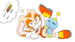 1boy 1girl animated brown_eyes cheese_(sonic) cream_the_rabbit furry highres loli penis pumping pussy rabbit_ears sex small_penis sonic_(series) sound tagme thinking vaginal video