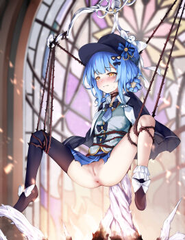 absurdres bdsm bondage bound cat_cube highres mahou_shoujo_no_majo_saiban non-web_source tachibana_sherry