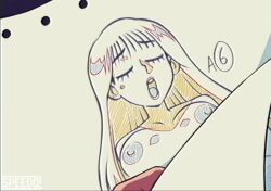 1boy 1girl anger_vein animated anus ass baseball_cap blush boshidoblasta bouncing_breasts breasts brown_hair business_suit chair cleavage clenched_hand closed_eyes clothed_sex cowgirl_position cum cum_in_pussy drawing drawing_tablet earrings formal_clothes golden_boy gradient_background hat headphones hetero high_heels jewelry large_breasts lipstick looking_back makeup medium_breasts moaning nami955 nipples no_bra office office_chair onna_producer ooe_kintarou penis pornography pussy sex short_hair sitting sitting_on_lap sitting_on_person sketch skirt sound speedoru straddling suit swivel_chair tagme talking testicles thinking uncensored vaginal veins video