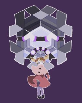 Rule 34 | 1girl, ana (mother), blonde hair, capelet, crossover, cryogonal, dress, full body, gen 5 pokemon, grey pantyhose, highres, long sleeves, mary janes, mother (series), mother 1, nintendo, pantyhose, pink capelet, pink dress, pokemon, pokemon (creature), shoes, simple background, solo, tanba (tanba-art), twintails