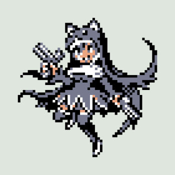 Rule 34 | animal hat, cat hat, digimon, digimon (creature), hat, nun, sistermon noir