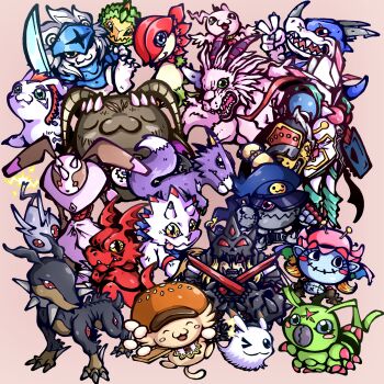 Rule 34 | absurdres, andiramon, banchomamemon, belphemon, belphemon sleep mode, burgamon, chaosmon, choromon, digimon, dobermon, dorumon, dressmon, duskmon, floramon, fluffymon, gammamon, gomamon, highres, holydramon, marinangemon, pafumon, sanjuro art, spadamon, v-dramon, wormmon