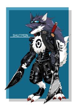 appmon digimon digimon_(creature) digimon_universe:_appli_monsters highres shutmon tagme
