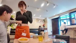 3boys 3girls aftersex animated anus asian ass breasts breasts_out bulge censored censored_identity clothes_lift clothing_aside cum cum_on_ass cum_on_body cum_on_breasts cum_on_upper_body doggystyle drpt-086 ejaculation erection erection_under_clothes fellatio female_ejaculation fingering fingering_from_behind french_kiss grabbing_another&#039;s_breast groping group_sex hand_in_panties hands_on_another&#039;s_ass hetero japanese_(nationality) jav kiss leotard leotard_aside leotard_pull mosaic_censoring multiple_boys multiple_girls name_tag nipples no_panties nude oral orgy over-kneehighs panties photo_(medium) pubic_hair pull_out reach-around real_life restaurant sex sex_from_behind shirt_lift shoes short_hair skirt skirt_lift small_breasts sneakers sound tagme thighhighs underwear vaginal video waitress