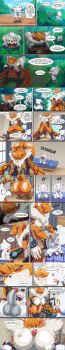 _ absurdres armor ass breasts digimon digimon_(creature) digimon_ghost_game furry furry_female gammamon highres meicrackmon_vicious_mode paizuri