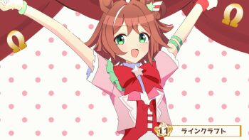 5girls animated animated_gif black_hair blunt_bangs blush breasts brown_hair daitaku_helios_(umamusume) hair_between_eyes hair_ornament horse_girl jungle_pocket_(umamusume) long_hair looking_at_viewer medium_breasts multiple_girls narita_top_road_(umamusume) open_mouth portrait rhein_kraft_(umamusume) ryuu_(ryuraconis) small_breasts still_in_love_(umamusume) umamusume