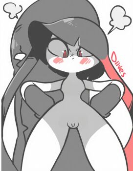 diives gaghiel_(diives) gen_3_pokemon mawile nintendo penis pokemon shota small_penis small_testicles testicles