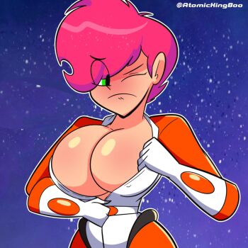 atomickingboo breasts large_breasts pink_hair tagme