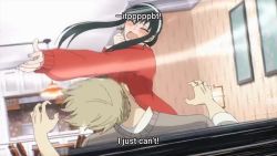 2boys 2girls angry animated anime_screenshot annoyed anya_(spy_x_family) black_hair blonde_hair blood blood_on_face blue_eyes blush brother_and_sister child happy jealous multiple_boys multiple_girls pink_hair red_eyes siblings slapping sleeping smile sound spy_x_family tagme throwing throwing_person twilight_(spy_x_family) video waking_up yor_briar yuri_briar